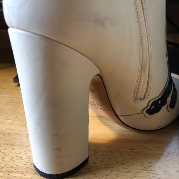 VALENTINO GARAVANI PANTHER LEATHER BOOT 36.5 /6.5 - Picture 13 of 16